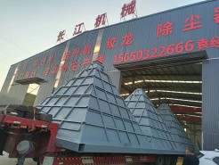 yy易游app官网:冷却塔外筒壁LOGO标识刷漆圆满完成